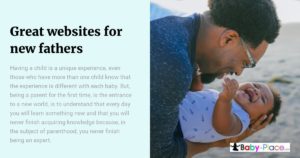 Great websites for new fathers