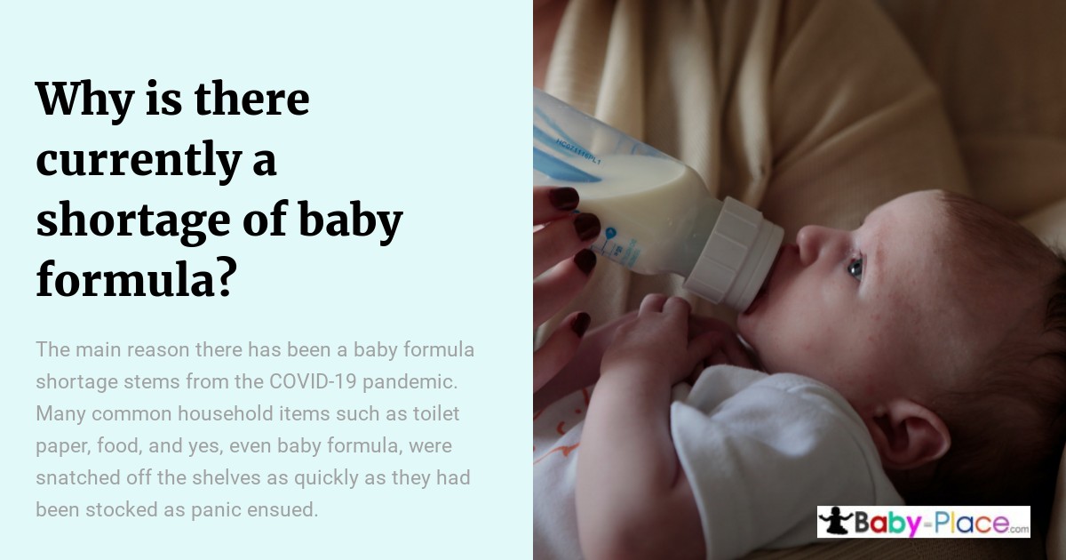 Shortage of baby formula