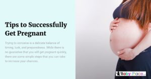 Tips to Successfully Get Pregnant