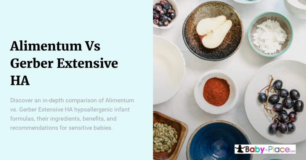 Alimentum Vs Gerber Nestle Extensive Hypoallergenic Formula