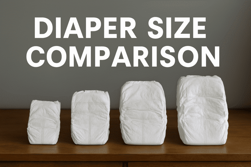 Diaper size comparison