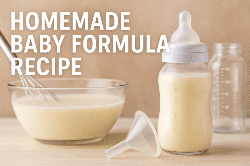 [Recipe] Homemade Baby Formula Recipe