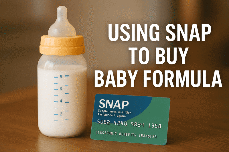 Using SNAP To Buy Baby Formula
