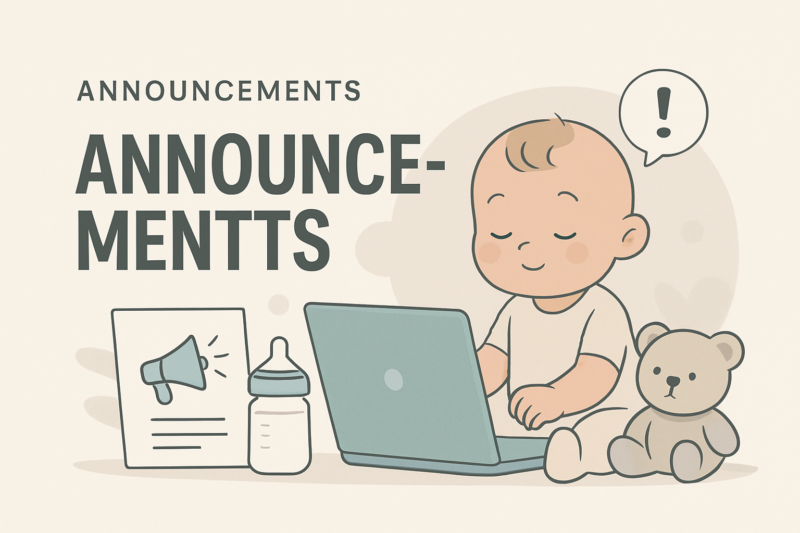 Announcements