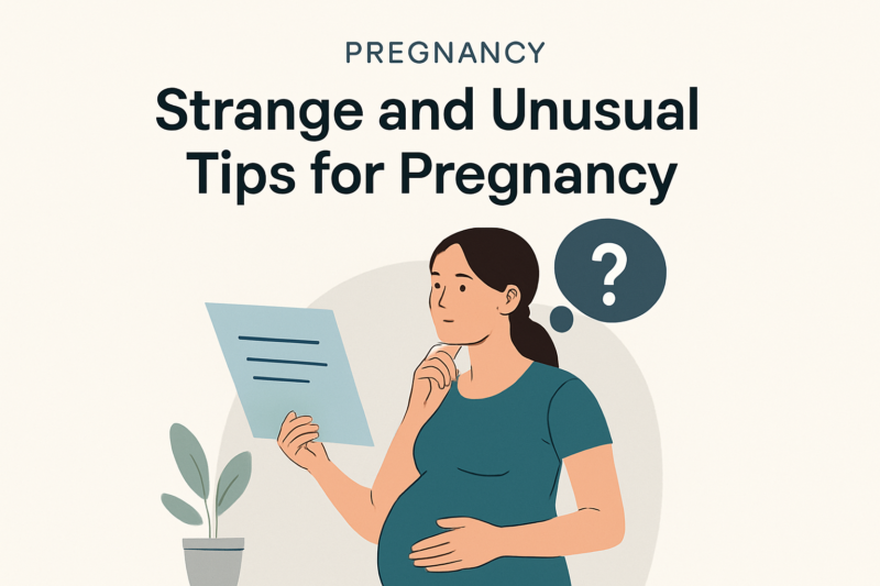 Strange And Unusual Tips For Pregnancy