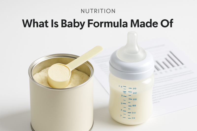 What Is Baby Formula Made Of