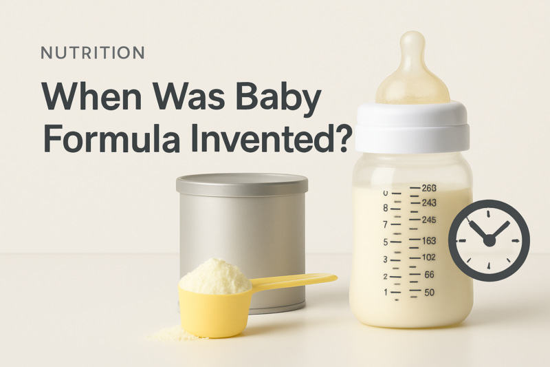 When Was Baby Formula Invented?